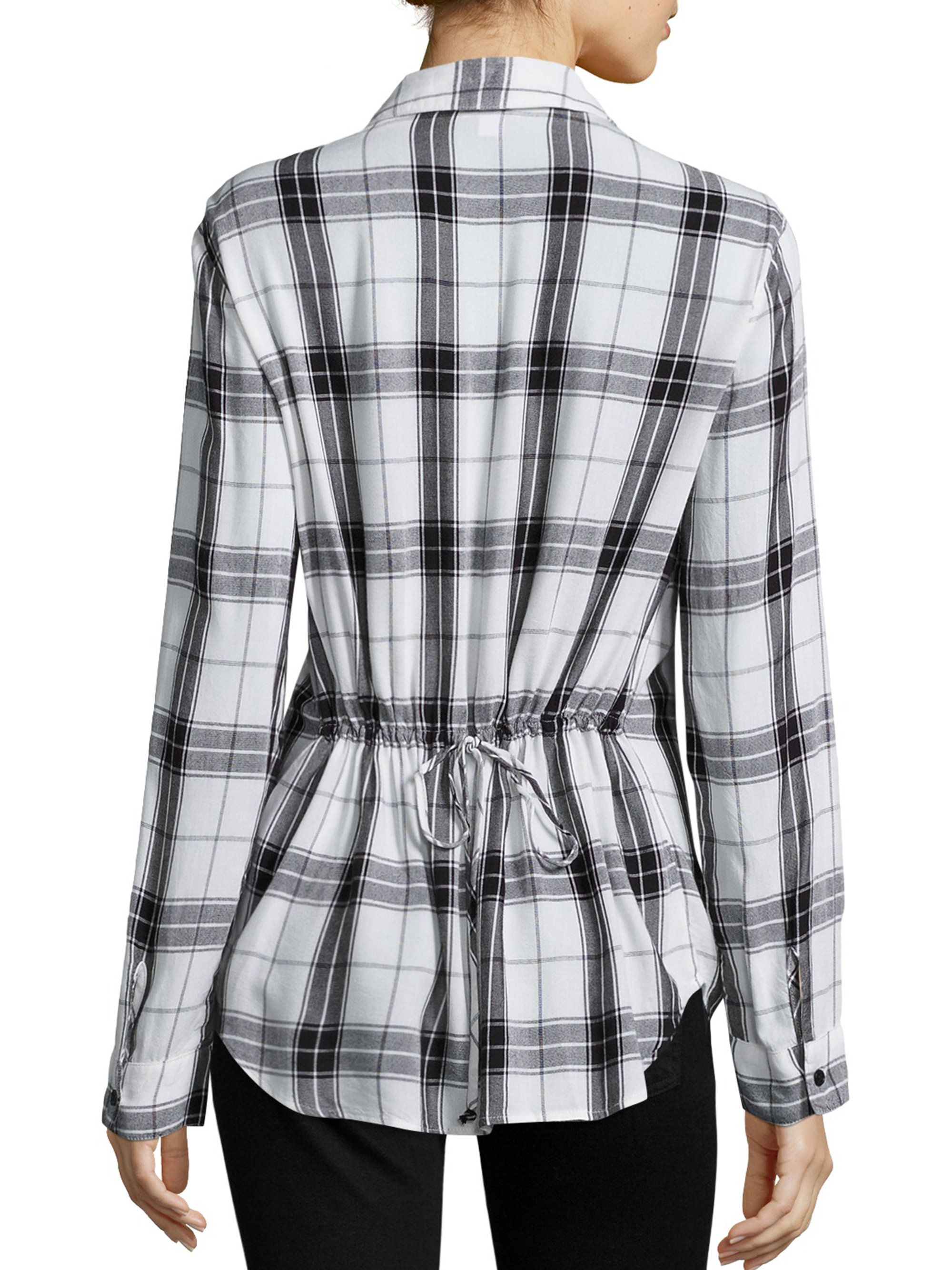 rayon plaid shirt